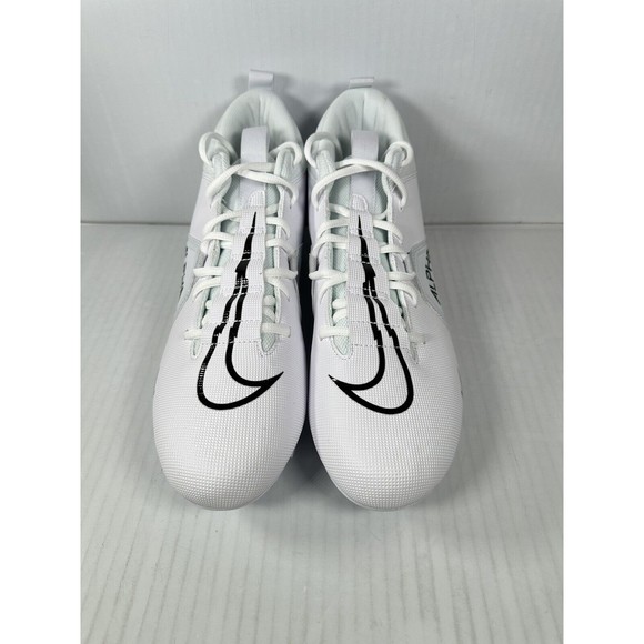 Nike Alpha Menace Varsity 3 White Football Cleats Mens Size 12 CV0586-109 NEW main image 5